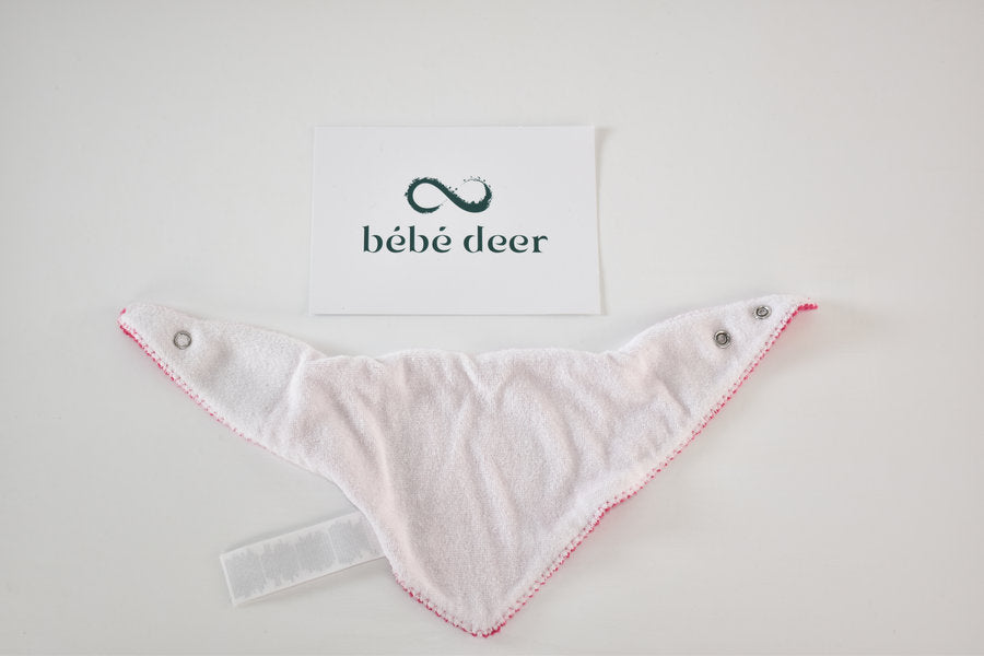 Set of 3 baby bandana bibs