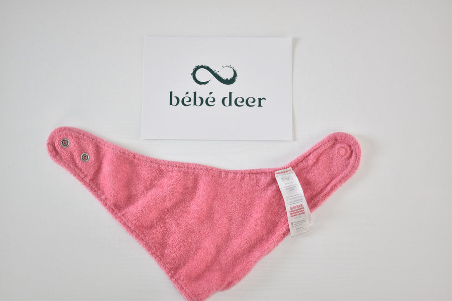 Set of 8 baby girl bibs
