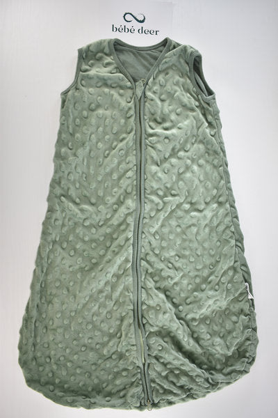 Unnivoll green textured sleeping bag