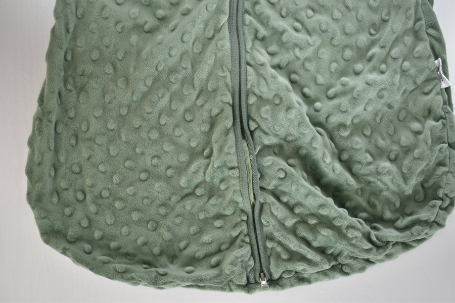 Unnivoll green textured sleeping bag