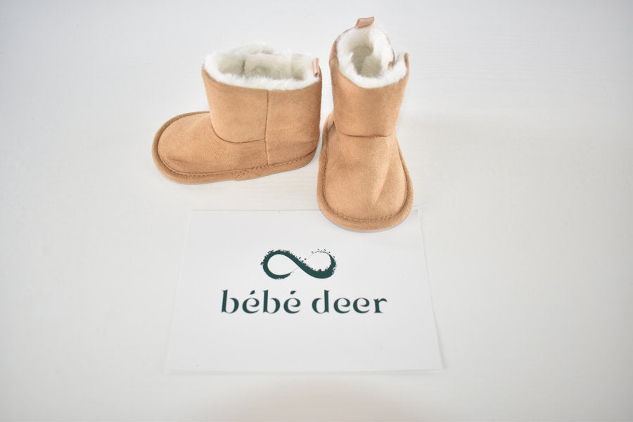 Warm lined baby boots 3/6 months