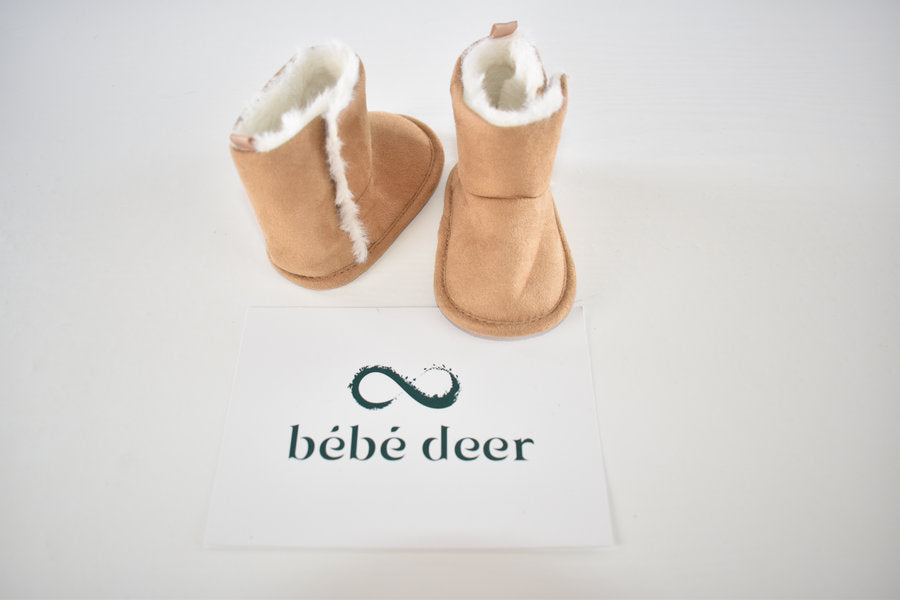 Warm lined baby boots 3/6 months