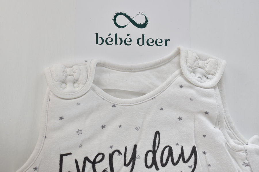 “Every day I love you a little more so tomorrow I will love you more than before” sleeping bag
