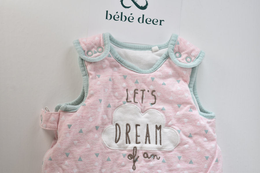 Pink deer sleeping bag