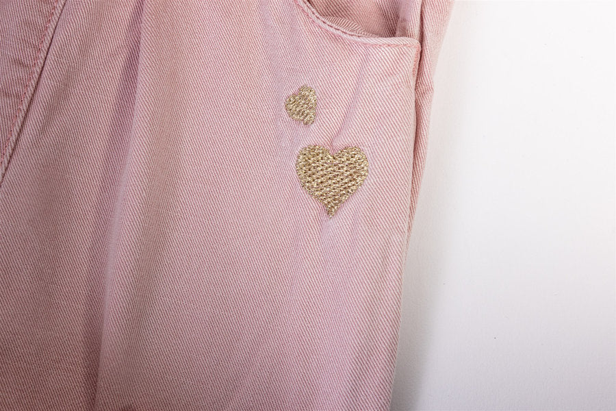 Lightweight trousers gold heart