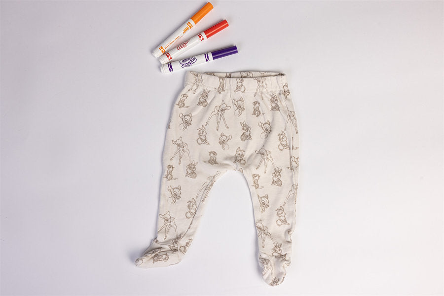 Footed trousers Bambi and Thumper