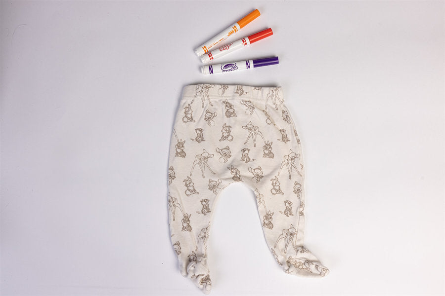 Footed trousers Bambi and Thumper