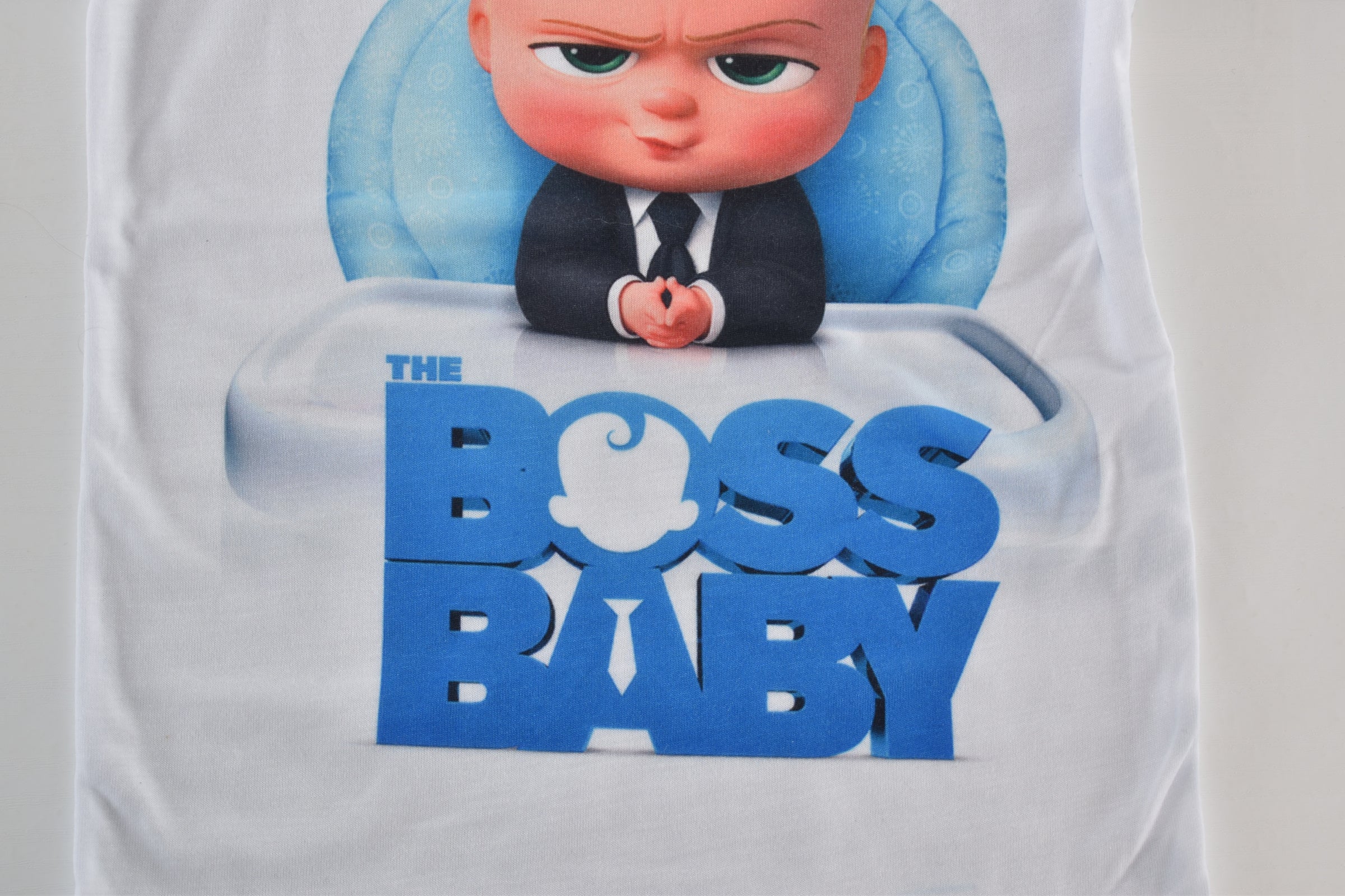 Boss baby print top