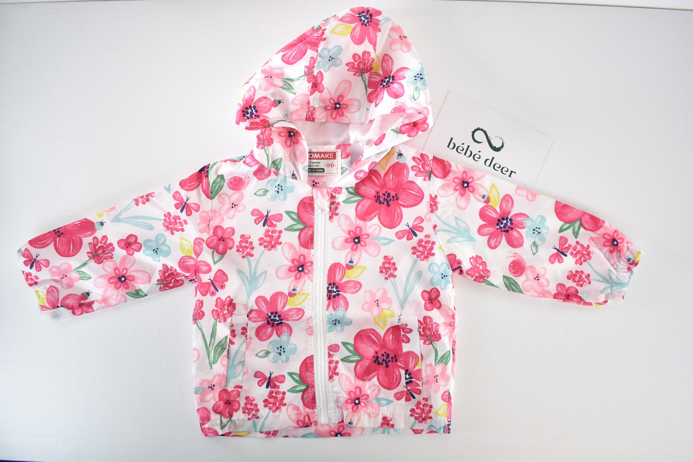 Floral lightweight jacket