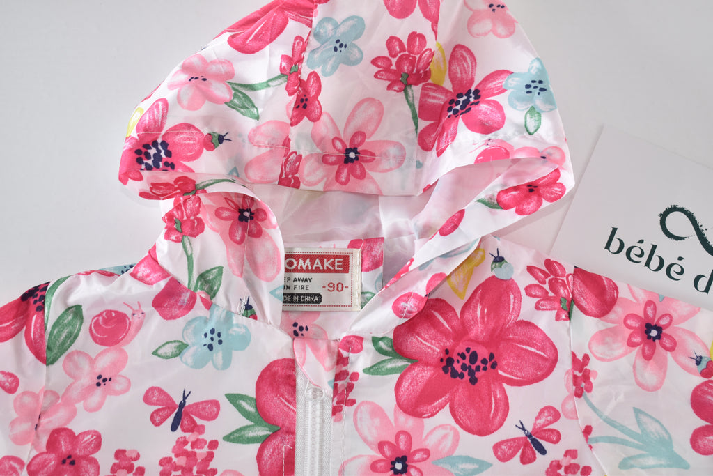 Floral lightweight jacket