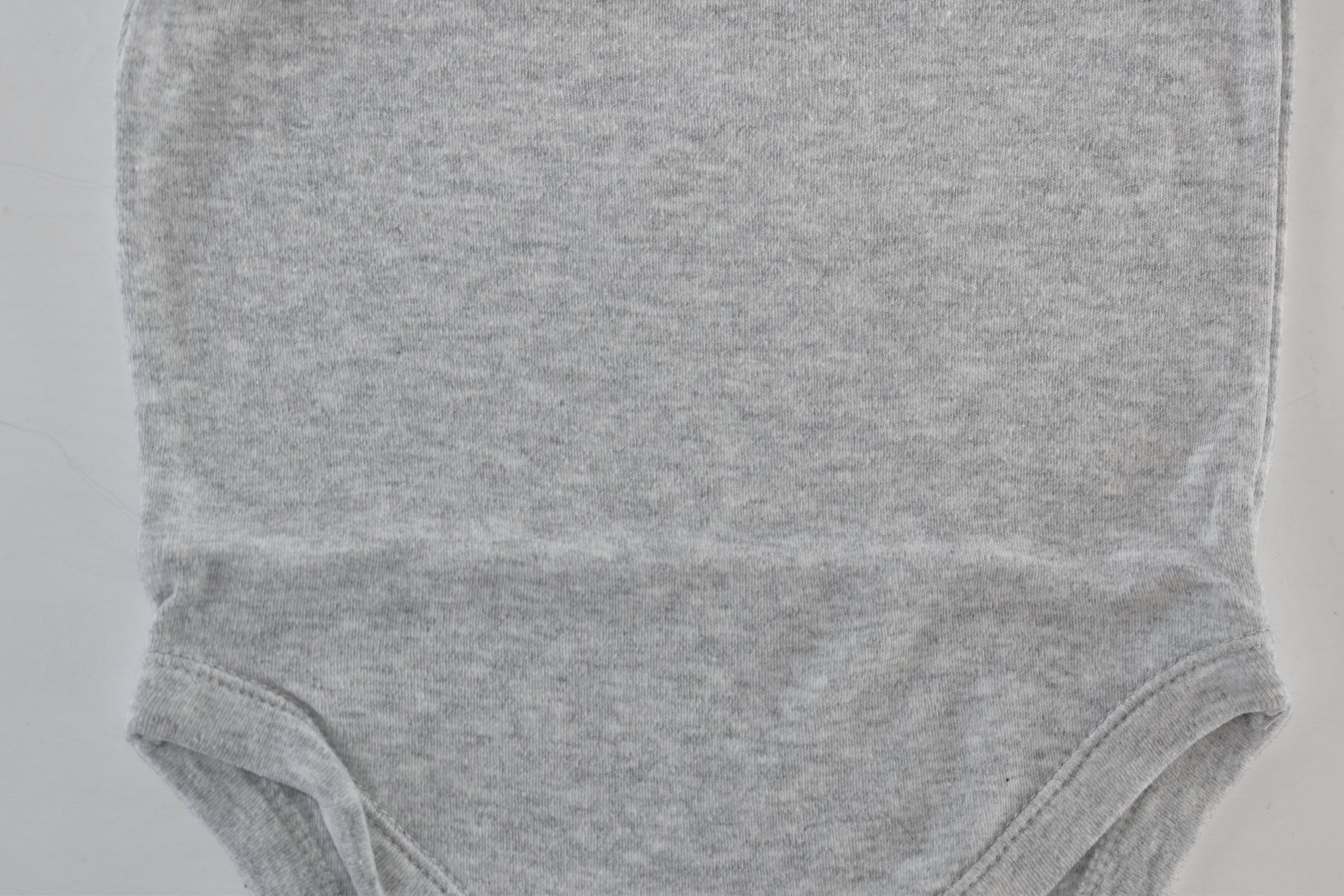Grey long sleeve bodysuit "Shine like the moon"