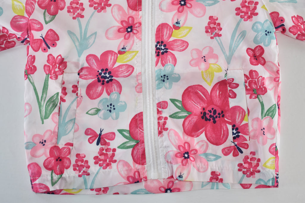 Floral lightweight jacket