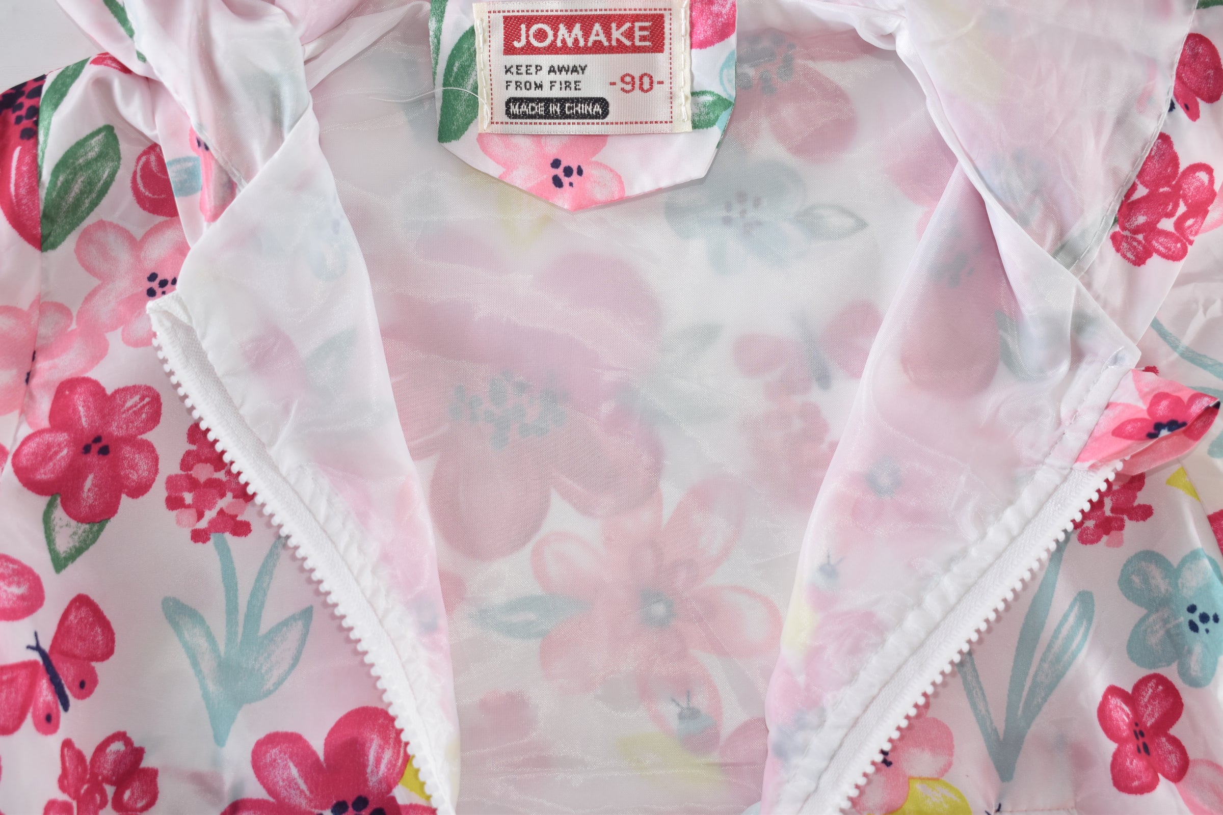 Floral lightweight jacket