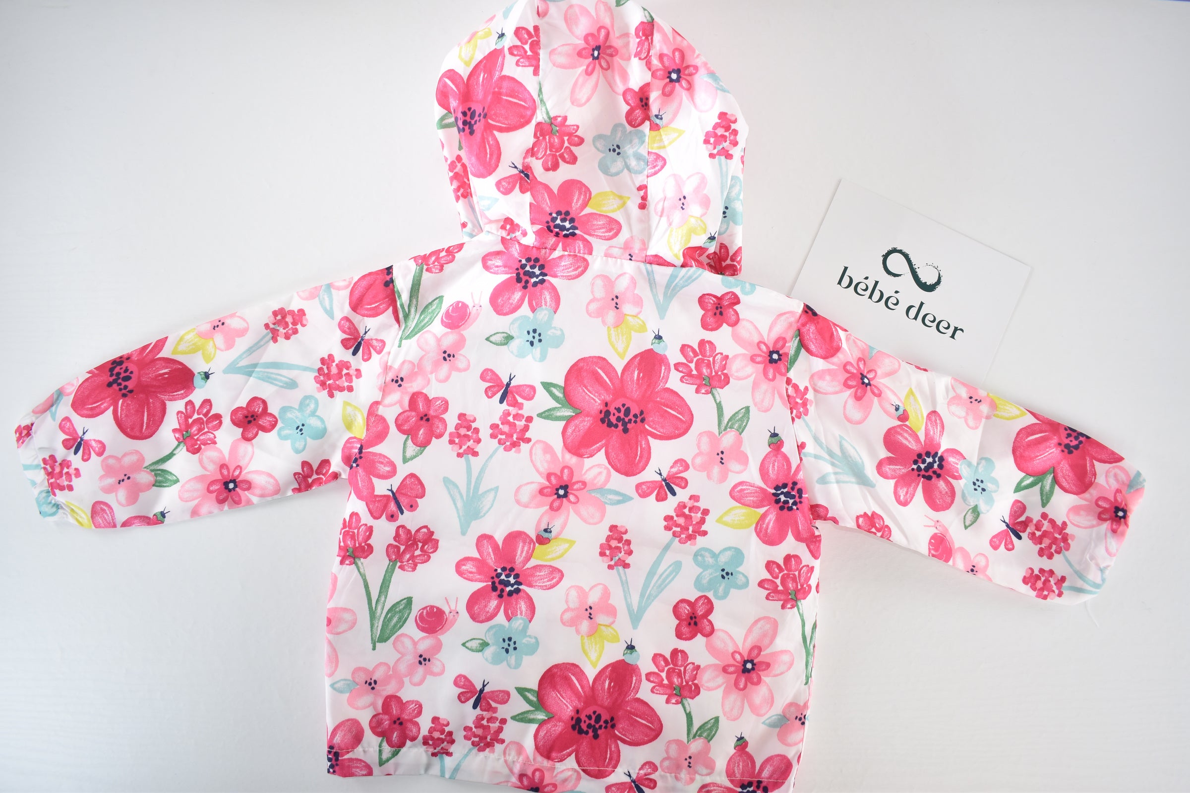 Floral lightweight jacket
