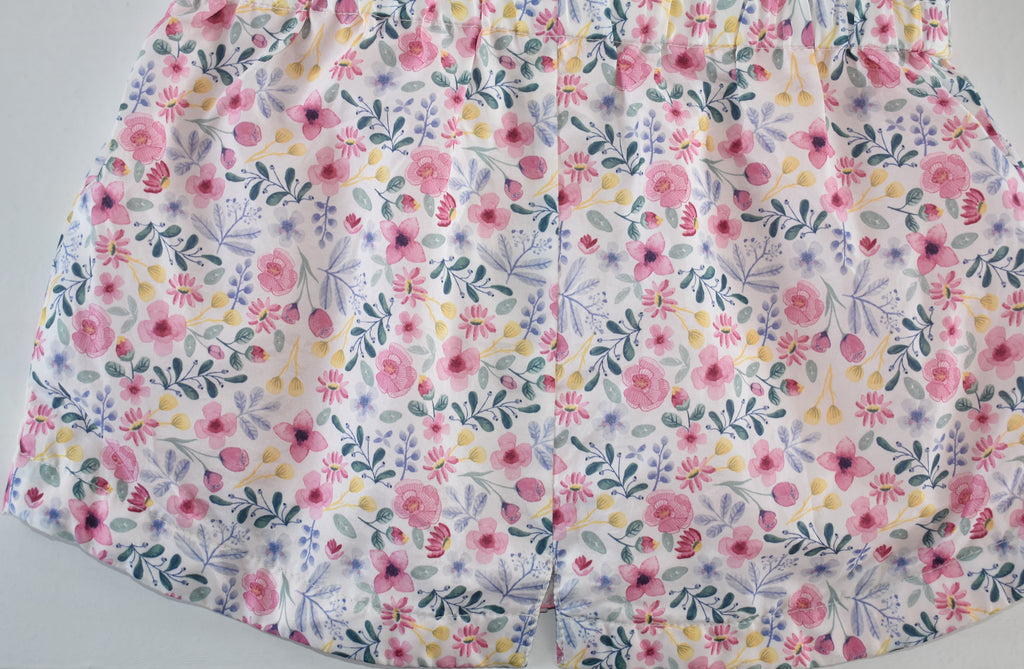 Floral hooded jacket