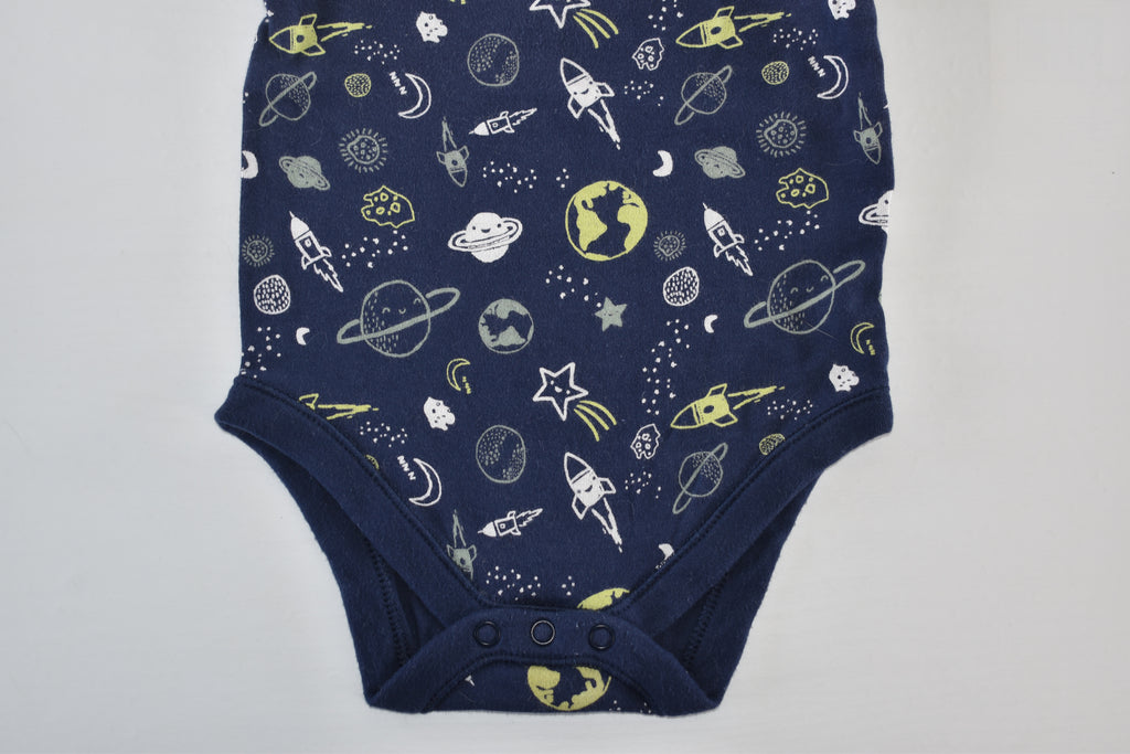 Space print bodysuit