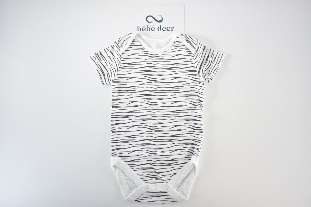 Zebra print bodysuit