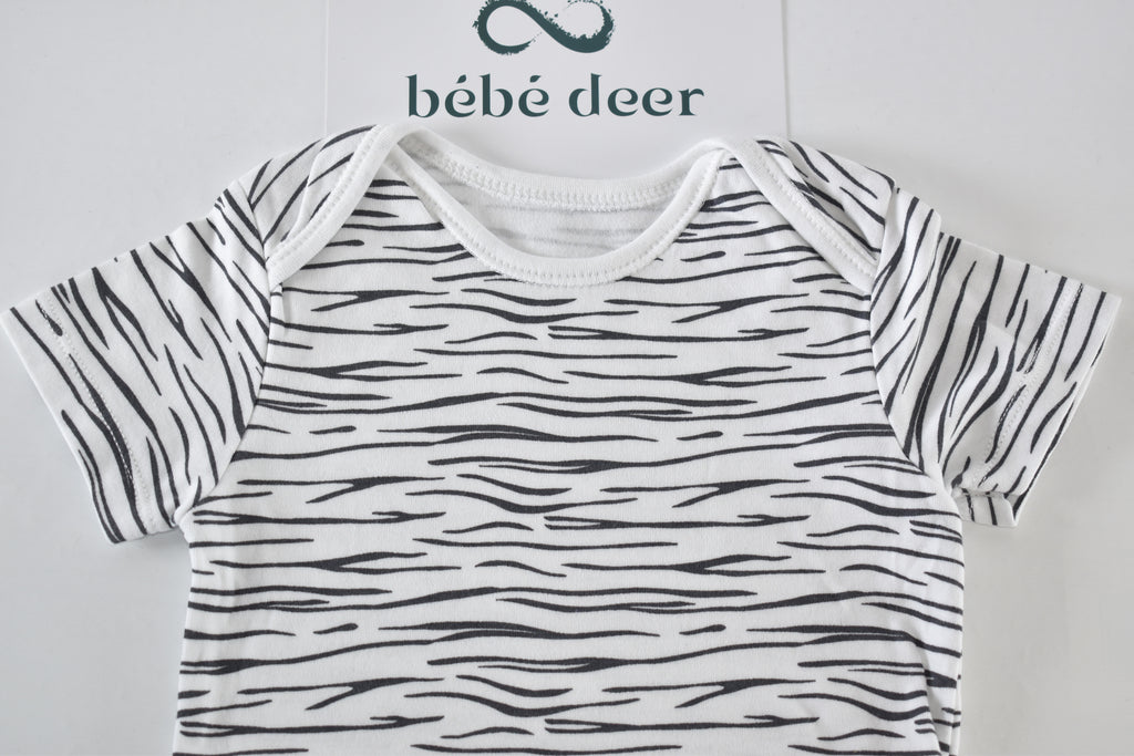 Zebra print bodysuit