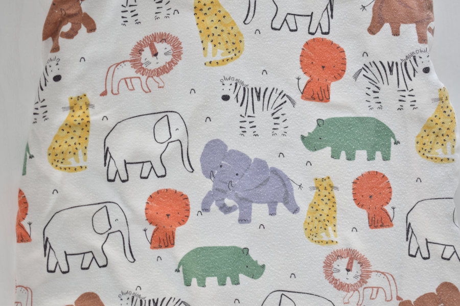 Safari animal sleeping bag 6/12 months 1.5 tog