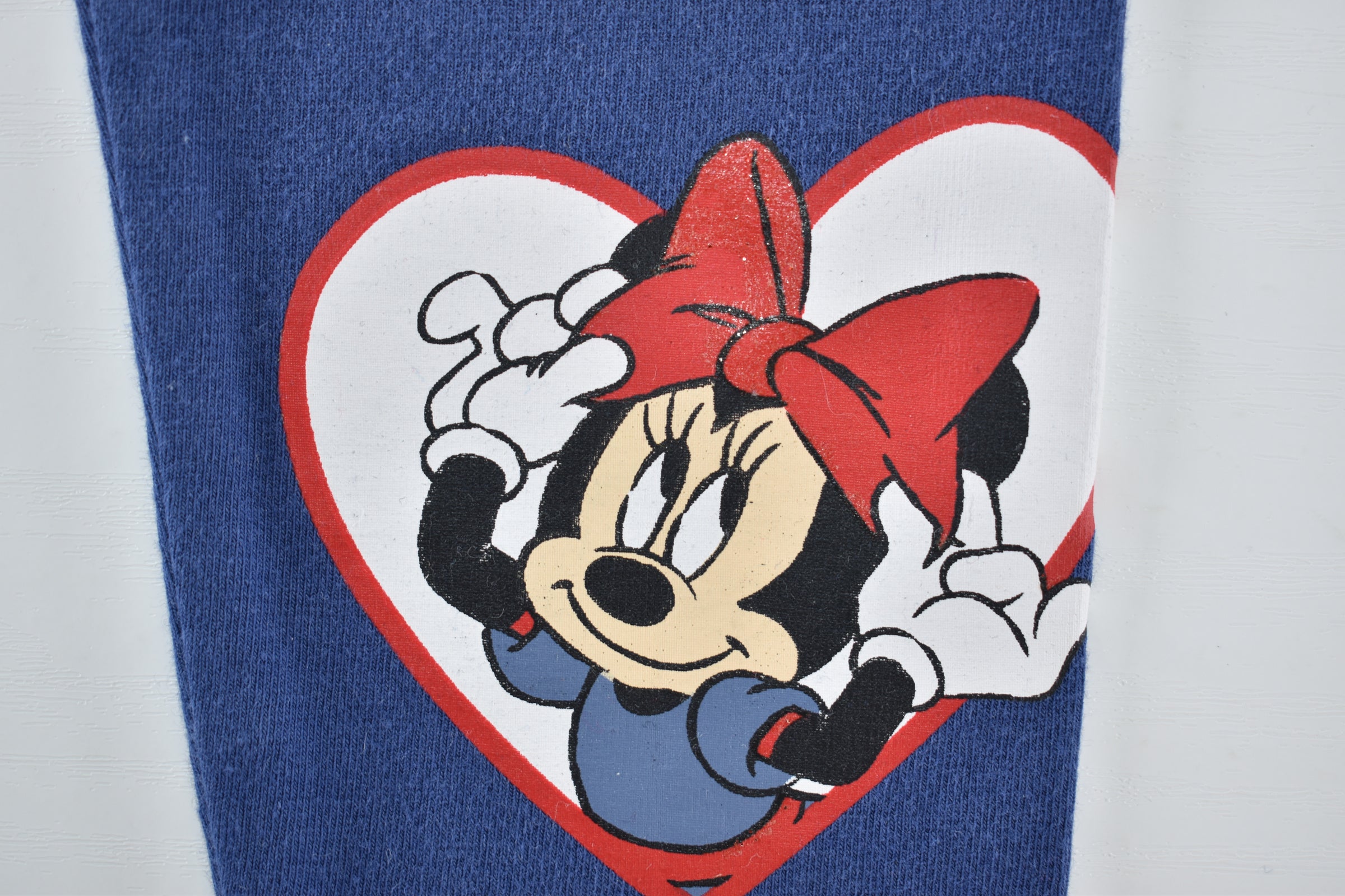 Minnie Mouse blue leggings