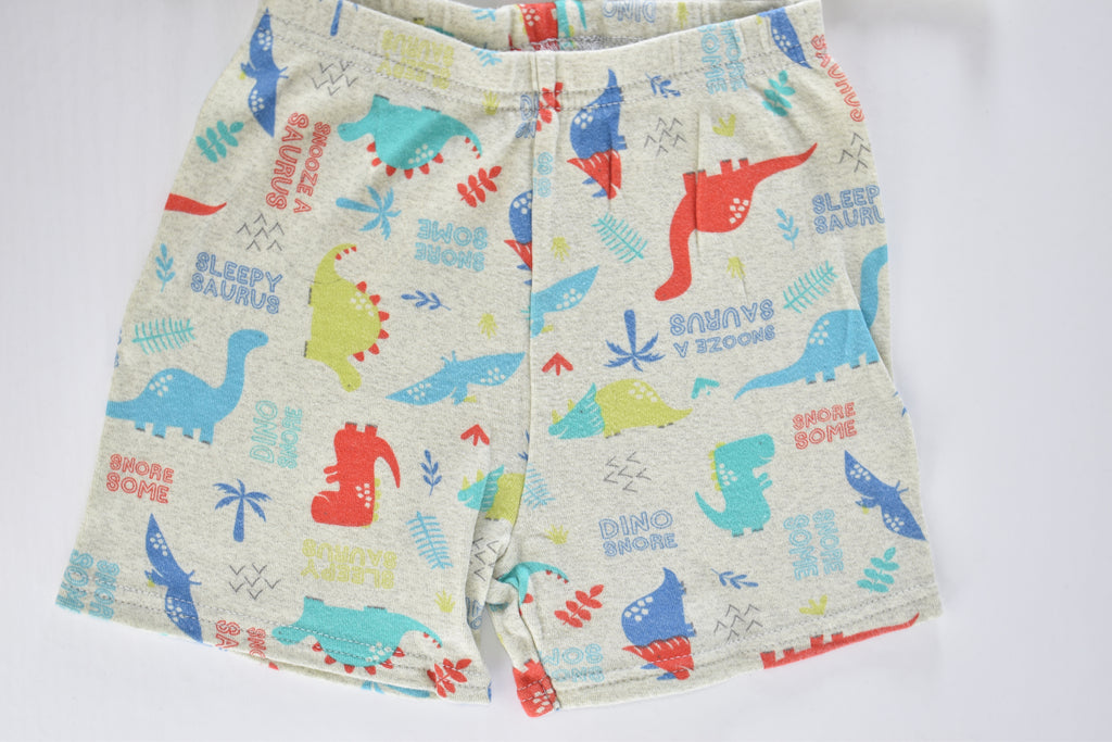 Dinosaur print short pyjama set