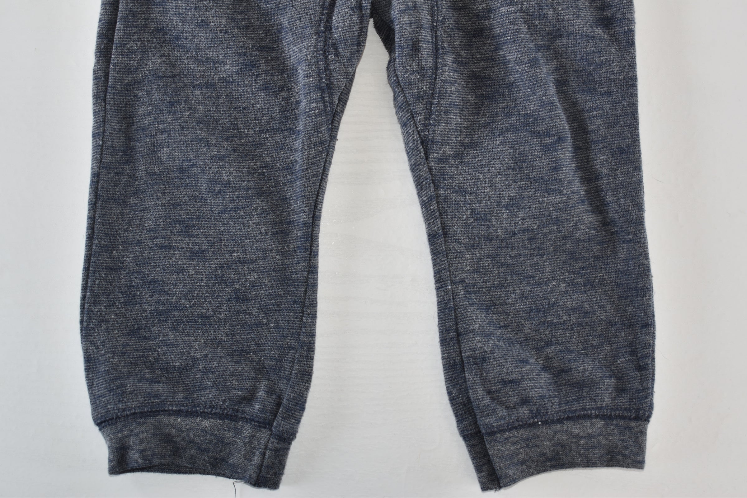 Grey marl trousers with zip pockets