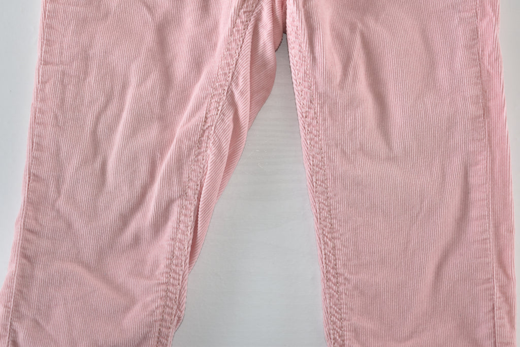 Soft pink lined corduroy trousers