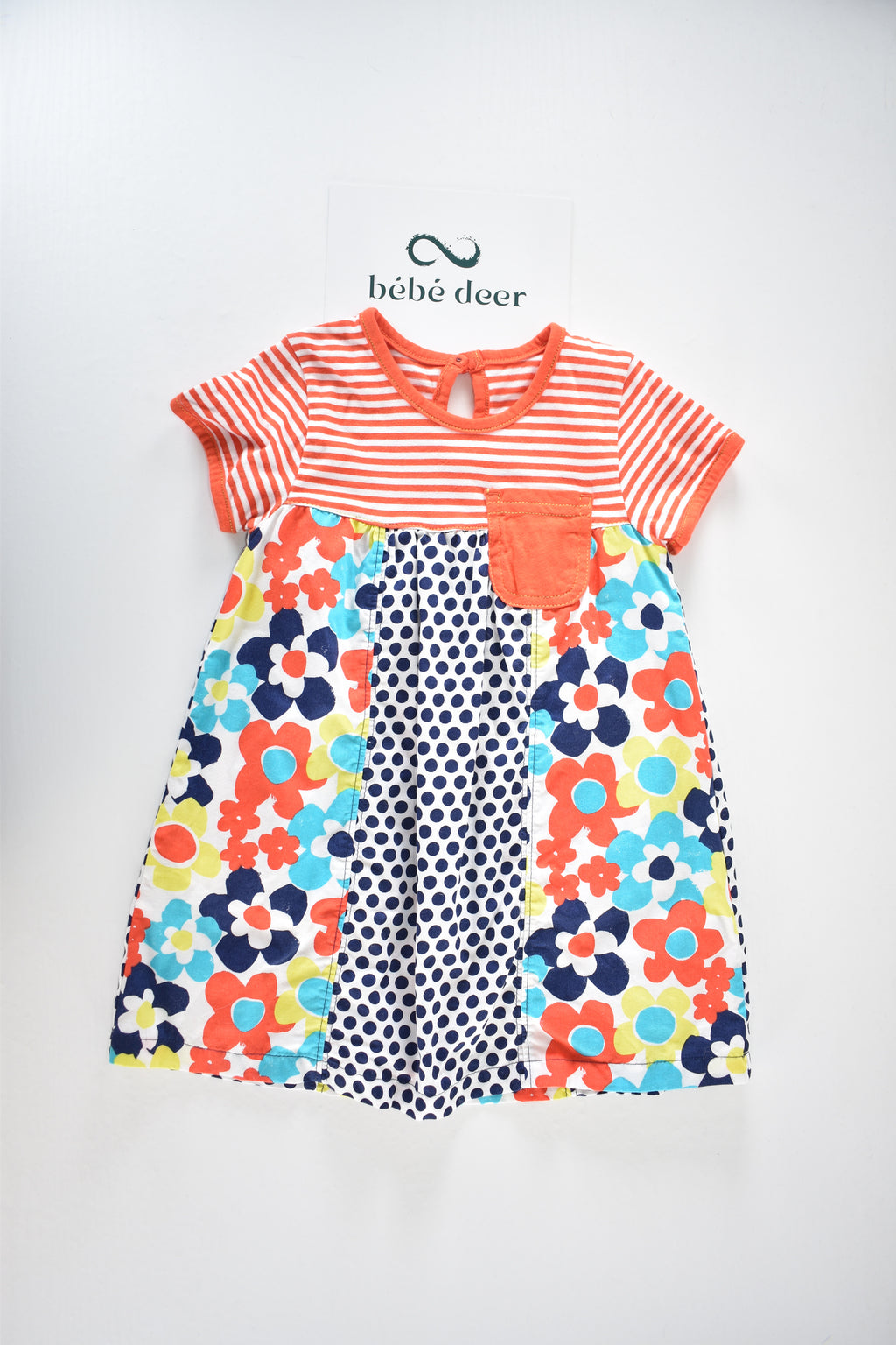 Robe patchwork colorée
