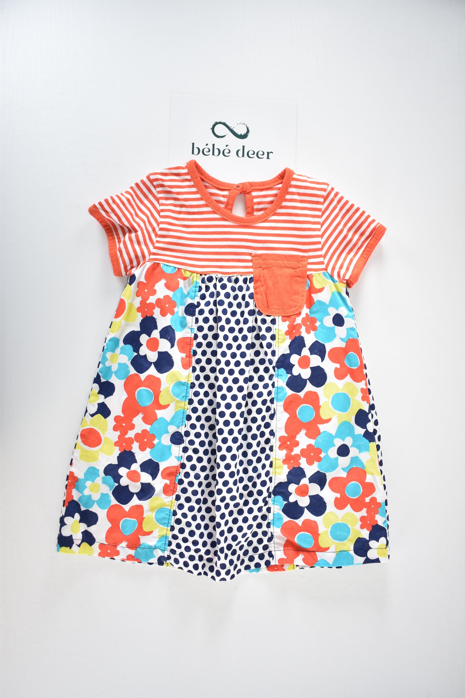 Robe patchwork colorée