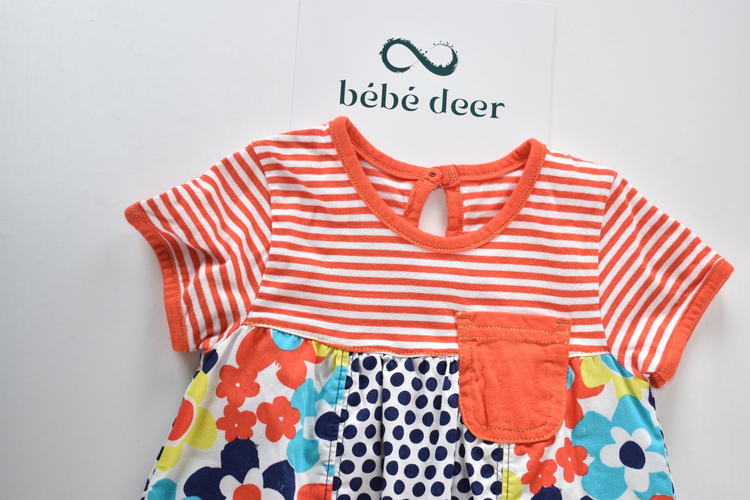 Robe patchwork colorée