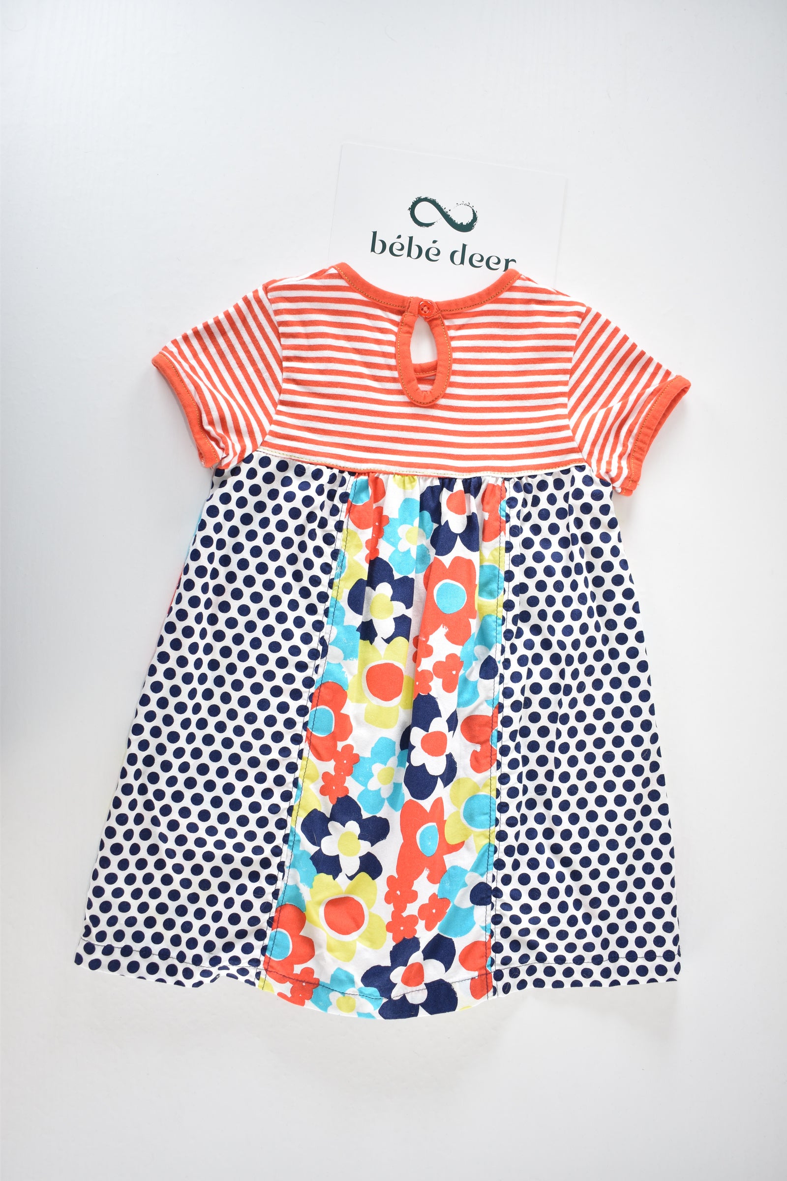 Robe patchwork colorée