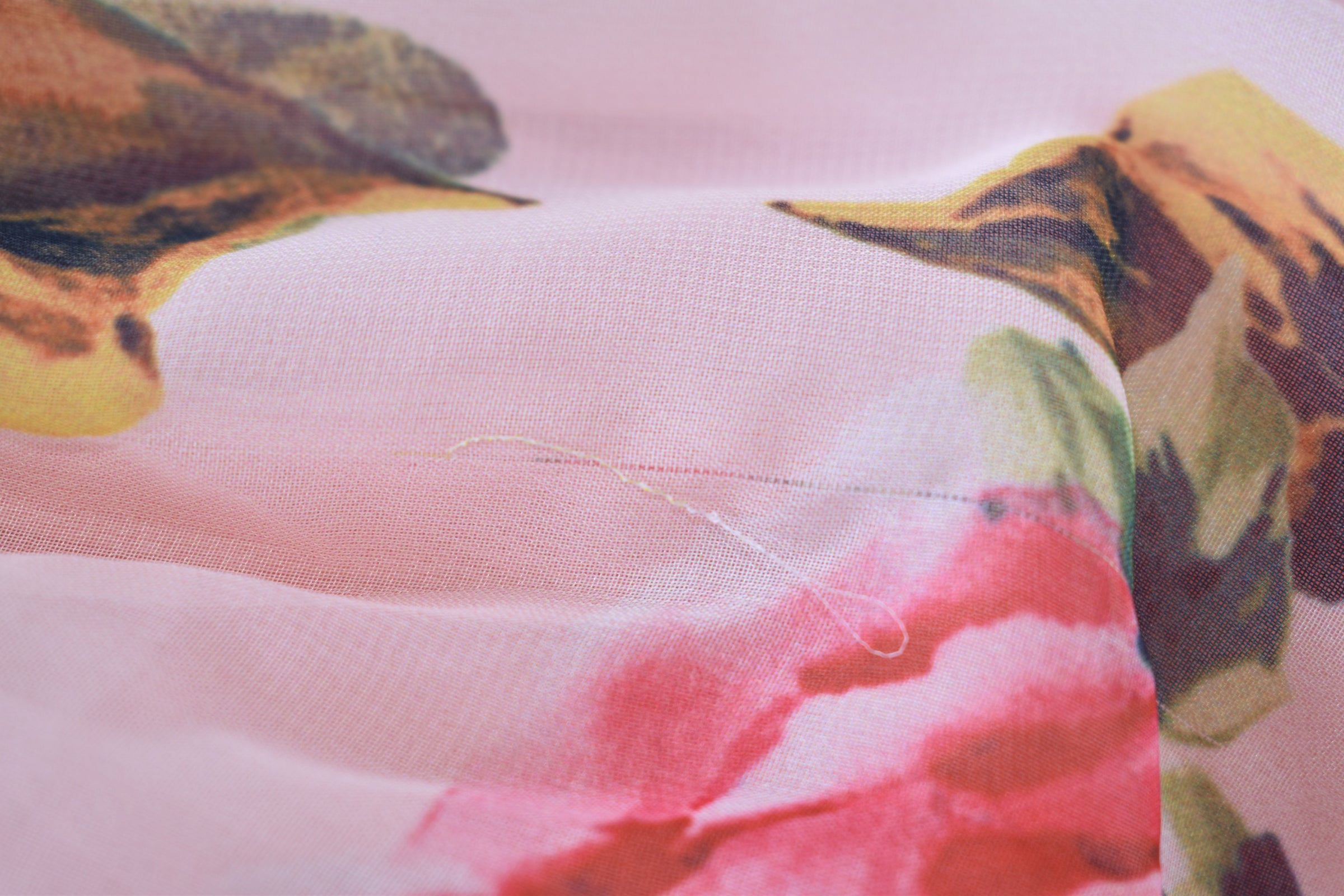 Floral dress with linin