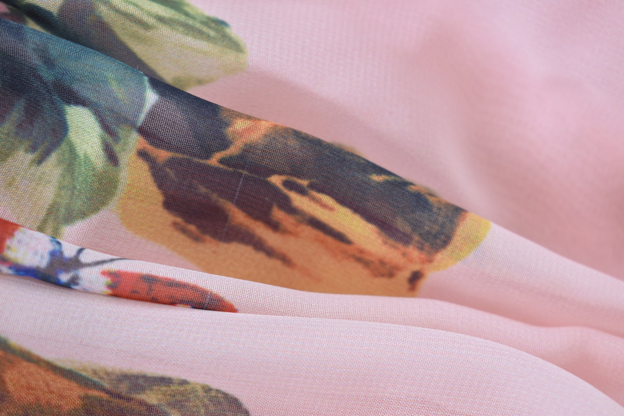 Floral dress with linin