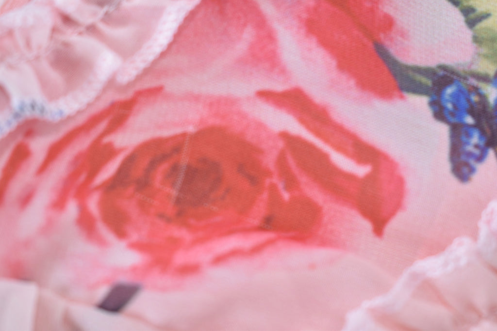 Floral dress with linin