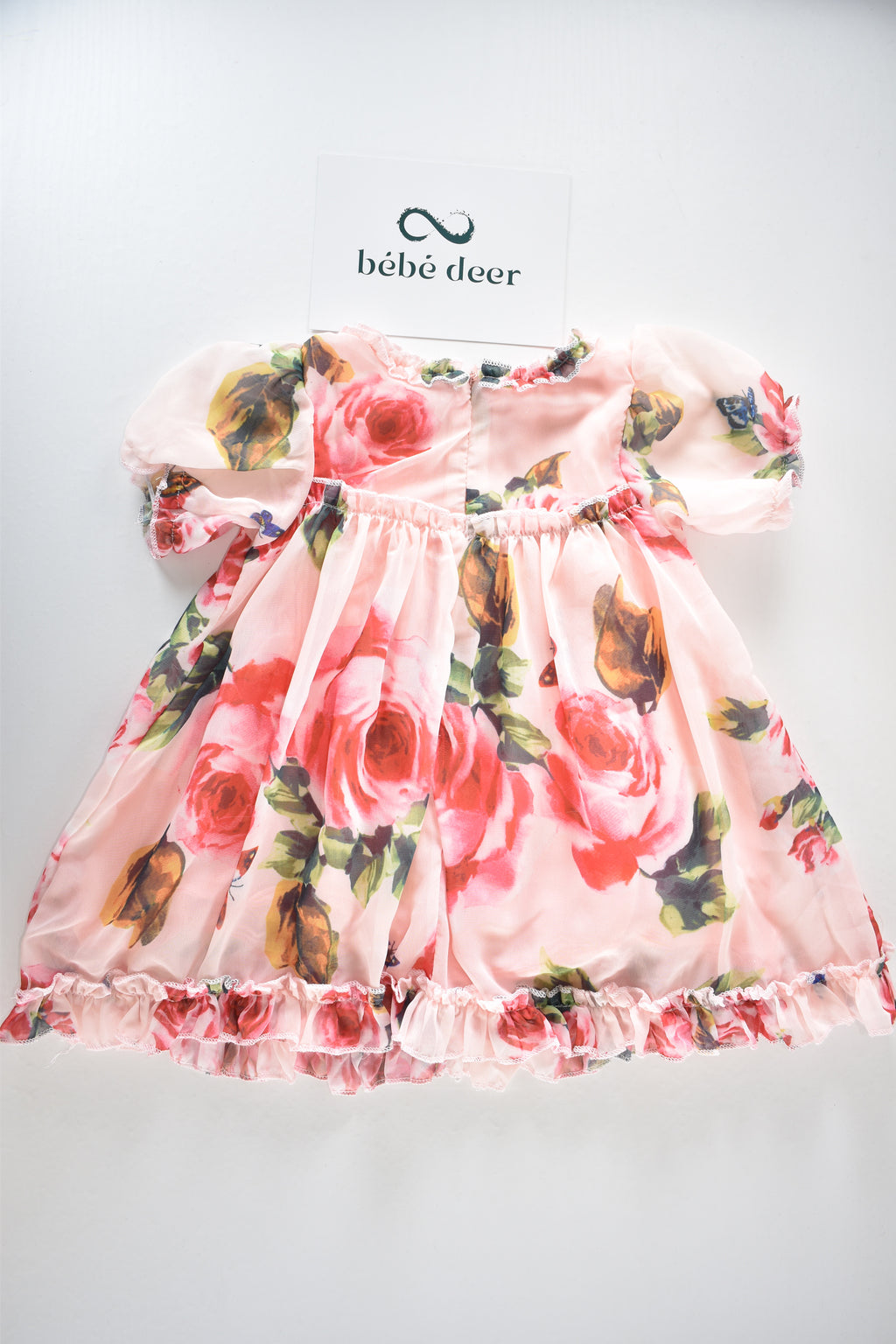 Floral dress with linin