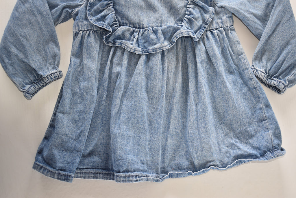 Lightweight denim-look dress