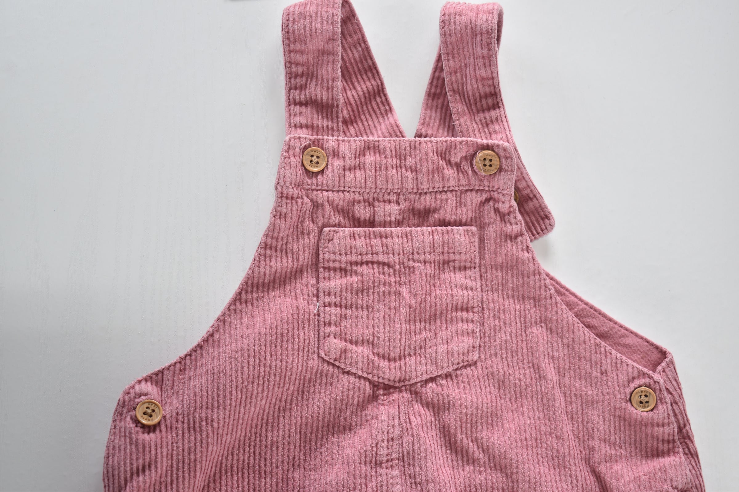 Corduroy pinafore dress