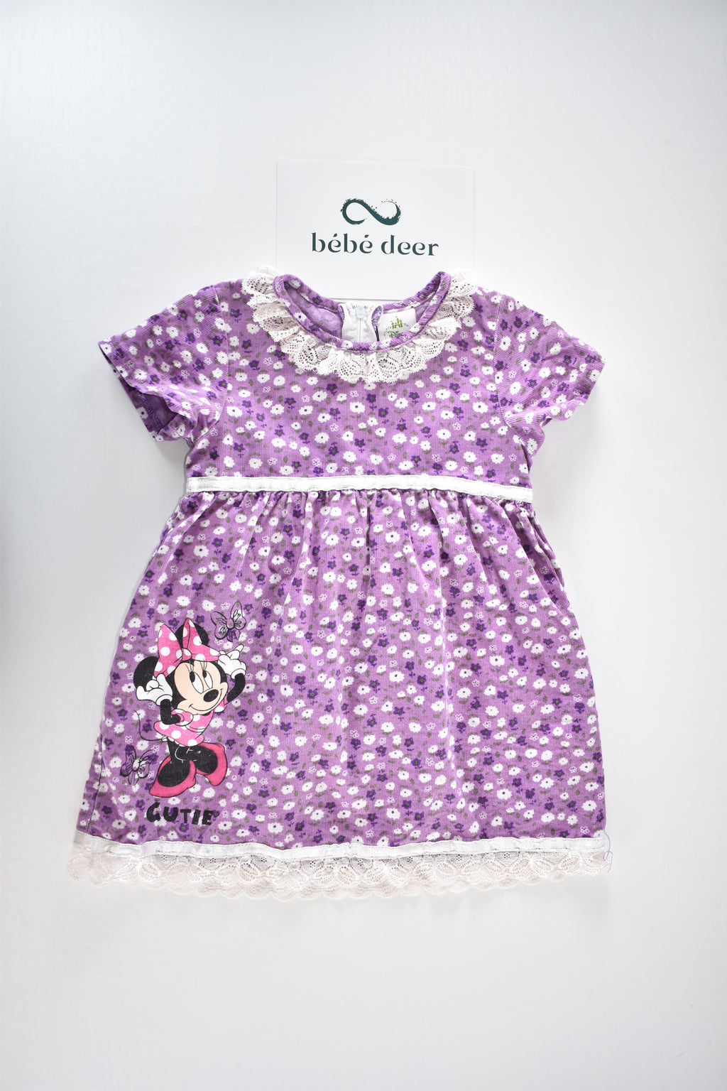Minnie Mouse velvet feel dress