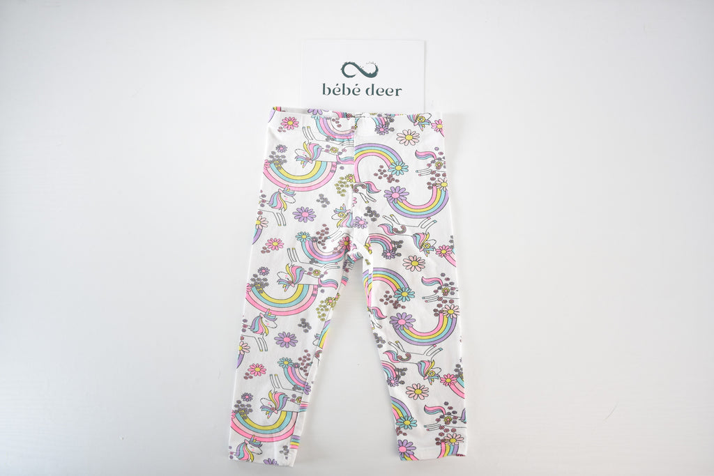 Rainbow & unicorn leggings