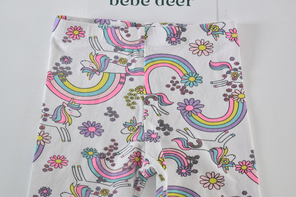 Rainbow & unicorn leggings