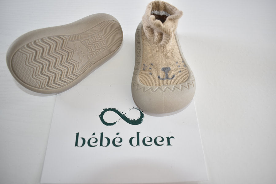 Bear sock shoes with soft soles