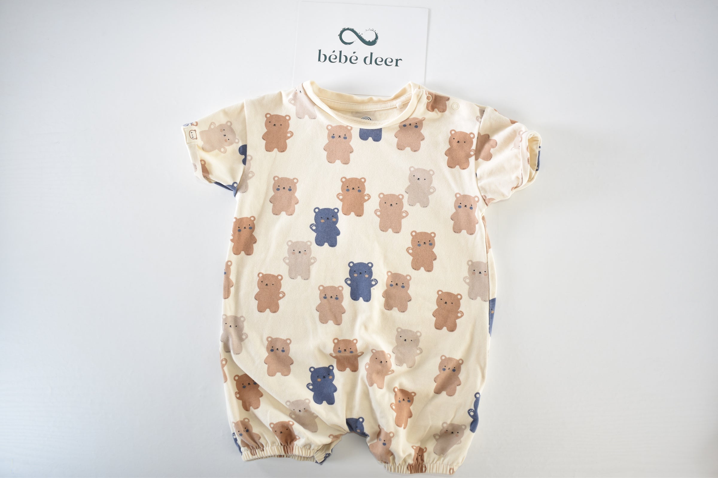 Bear rompers - Pack of 3
