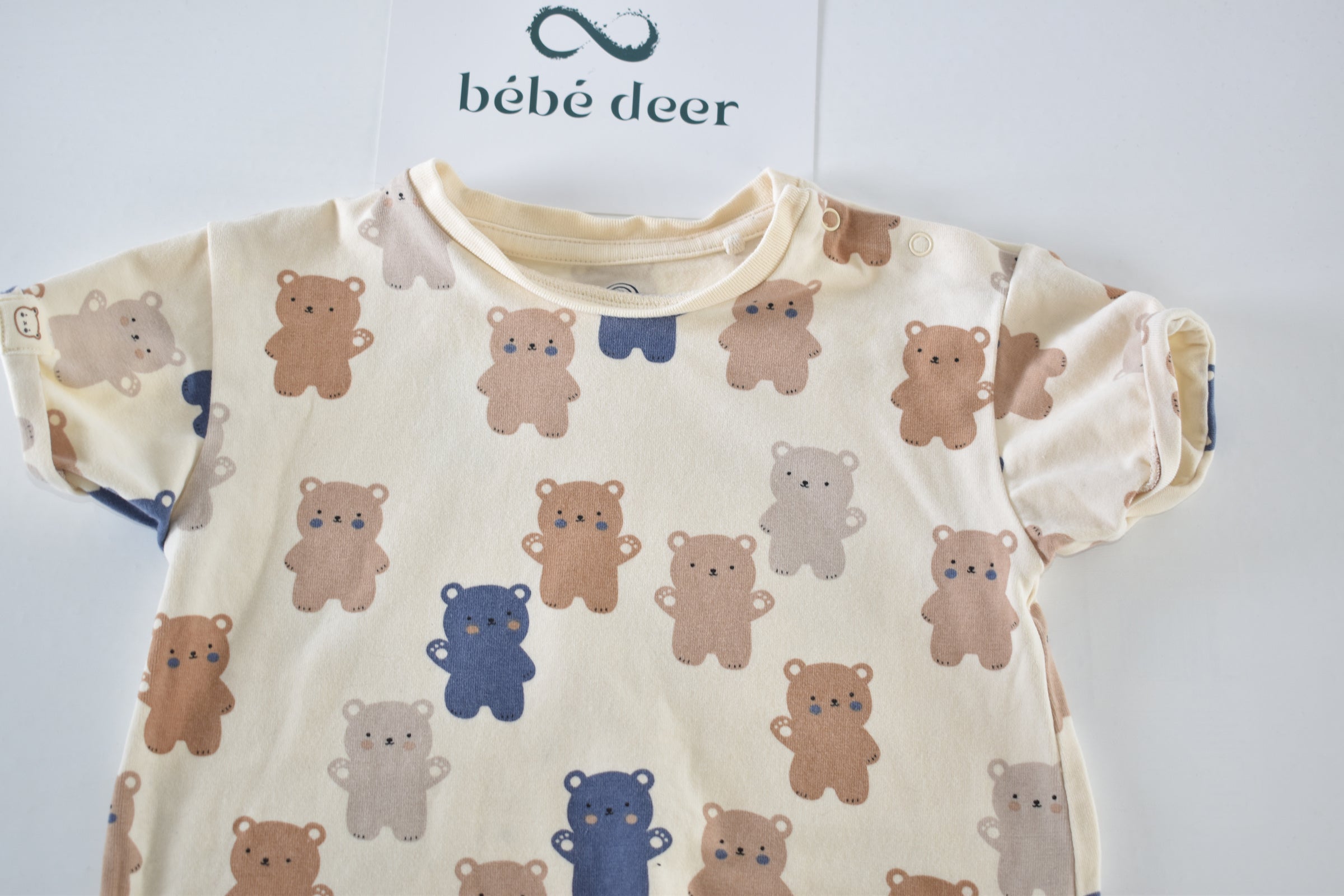 Bear rompers - Pack of 3