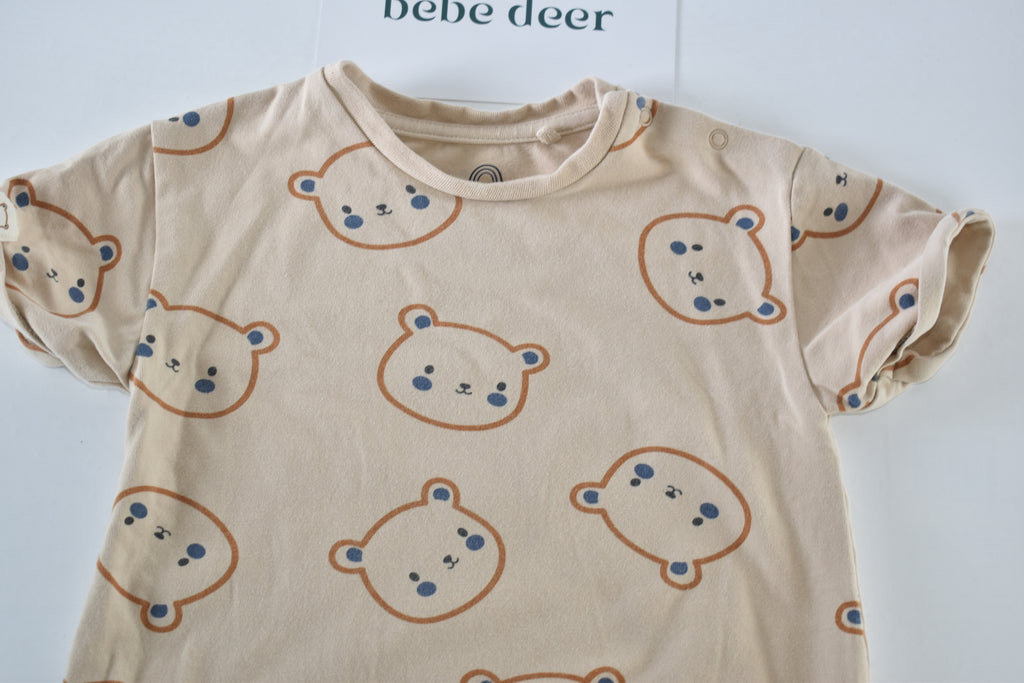 Bear rompers - Pack of 3