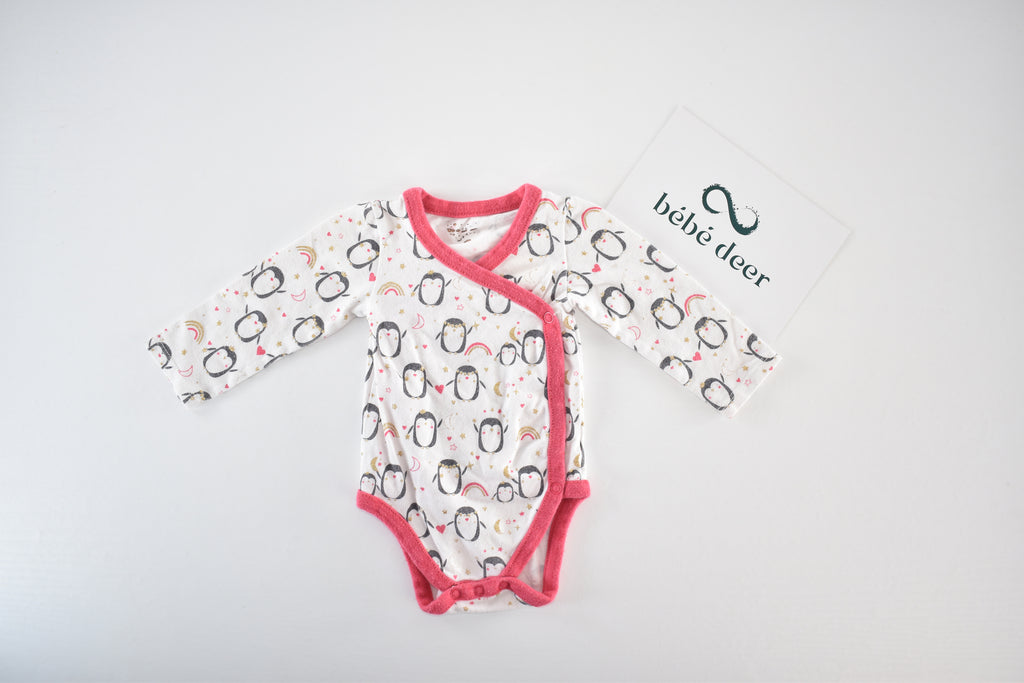 Penguin glitter bodysuit