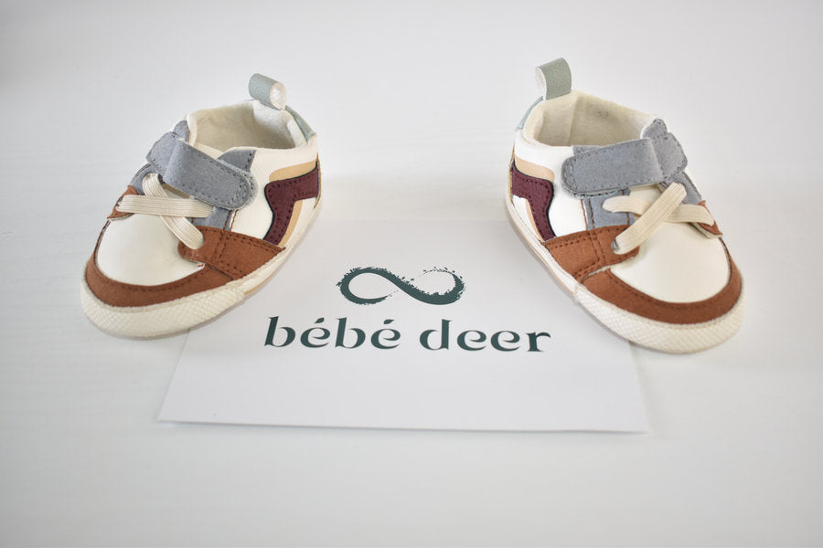 Multicolour prewalker shoes