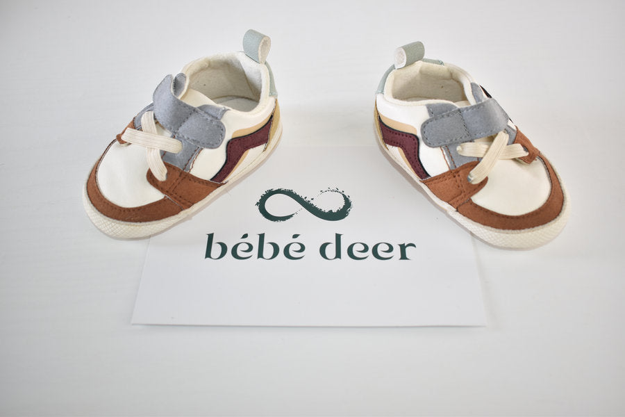 Multicolour prewalker shoes