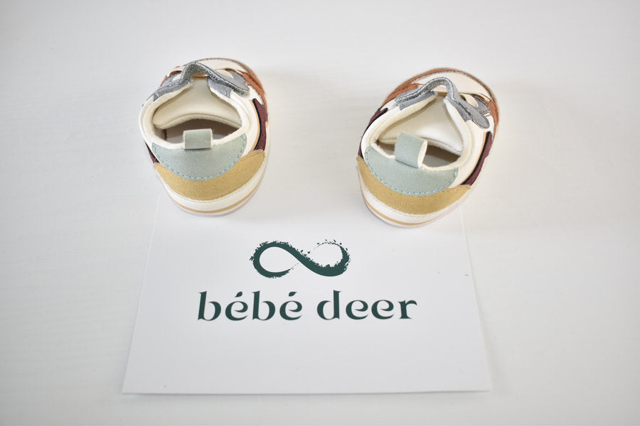 Multicolour prewalker shoes