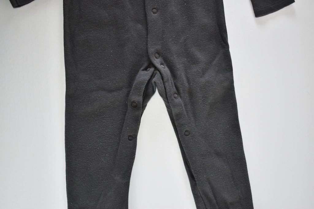 Black panda sleepsuit