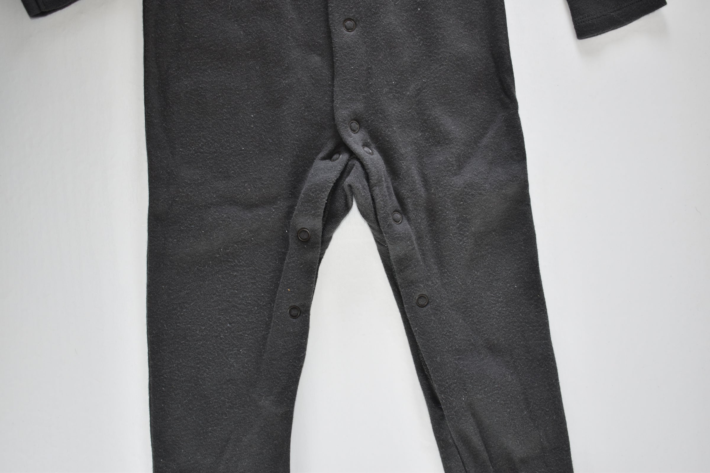 Black panda sleepsuit